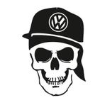 Volkswagen Kuru Kafa Araba Stickerı Yapıştırma
