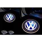 Volkswagen Logolu Kapı Altı Led Logo Karanlık Sensörlü Yeni Nesil