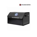 Volkswagen Marka Logolu Oto Bagaj Organizer Çanta Oto Bagaj Çantası 2 Bölmeli Suni Deri Boyutlar : 48 Cm X 31 Cm X 29 Cm