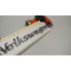 Volkswagen New Bettle 12-16 Bagaj Gümüş Krom Siyah Abs 3M Yazı Orjinal Ürün Logo