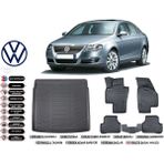 Volkswagen Passat B6 2007 Model Bagaj Havuzu Araca Özel Siyah Extra Havuzlu Paspas Takımı