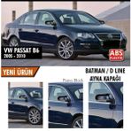 Volkswagen Passat B6 için (2005-2010) Batman Yarasa Ayna Kapağı (Parlak Siyah)