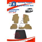 Volkswagen Passat B7 2011-2015 Bej Paspas ve Bagaj Havuzu