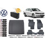 Volkswagen Passat B7 2013 Model Bagaj Havuzu+4d Araca Özel Havuzlu Paspas Takımıı Rice - Siyah
