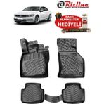 Volkswagen Passat B8 2015-2023 Havuzlu Paspas - Siyah