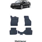Volkswagen Passat B8 2015 Model 5d Ekstra Havuzlu Paspas - Siyah