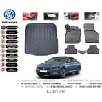Volkswagen Passat B8 2018 Model 3D Bagaj Havuzu+4d Havuzlu Paspas Setii - Siyah