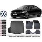 Volkswagen Passat B8 Impression 2016 Model Bagaj Havuzu Araca Özel Siyah Extra Havuzlu Paspas Takımı