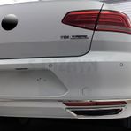 Volkswagen Passat B8 R Line Krom Egzoz Ucu 2 Parça 2014 Üzeri