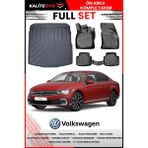 Volkswagen Passat B8 Sedan 2015-2023 4d Bagaj ve Pro Serisi Havuzlu Paspas Takımı - Siyah