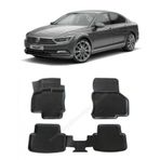 Volkswagen Passat B8 Sedan 2015 Siyah Havuzlu Paspas