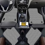 Volkswagen Passat-B8-Tkm 2015-2022 Uyumlu Gri Dikişli Gri Deri Paspas - Çok Renkli