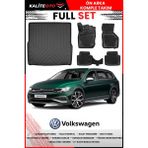 Volkswagen Passat B8 Variant 2015 Model 4d Bagaj ve Pro Serisi Havuzlu Paspas Takımı - Siyah