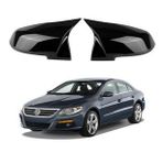 Volkswagen Passat Cc 08-12 Araca Özel Batman Yarasa Ayna Kapağı Pianoblack