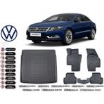 Volkswagen Passat cc 2013 Model Bagaj Havuzu Araca Özel Siyah Extra Havuzlu Paspas Takımı