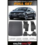 Volkswagen Passat cc Bagaj Havuzu+4.5d Havuzlu Paspas Seti 2012 Model - Siyah