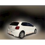 Volkswagen Polo 2009-Racing Yan Marşpiyel Boyalı