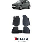 Volkswagen Polo 2010-2017 Koala Havuzlu Paspas - Siyah