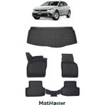 Volkswagen Polo 2019 Model 5d Premium Ekstra Havuzlu Paspas ve Bagaj Havuzu Set - Siyah