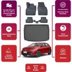 Volkswagen Polo 2024 Model Üst Bagaj Havuzu+4d Araca Özel Havuzlu Paspas Takımıı Maxii - Siyah