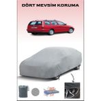Volkswagen Polo 3 Variant ile Uyumlu Oto Branda, Araba Brandası, Su ve Güneş Geçirmez Araba Çadırı - Gri