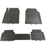 Volkswagen Polo 3D Havuzlu Universal Paspas Pufi Move Siyah