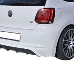 Volkswagen Polo 6r 2010 - 2014 Makyajsız Arka Tampon Eki - Difüzör (plastik)