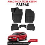 Volkswagen Polo 6r 2013 Model Araca Özel Havuzlu Paspas Takım - Siyah