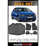 Volkswagen Polo Impression Bagaj Havuzu+4.5d Havuzlu Paspas Seti 2025 Model - Siyah