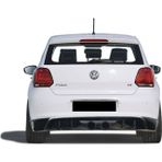 Volkswagen Polo Uyumlu 6R (2010-2017) R400 Style Arka Tampon Eki - Difüzör (Plastik)