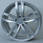 VOLKSWAGEN POLO UYUMLU JANT DY166 6.5X16 5X100 ET-35 57.1 SİLVER (4 ADET)