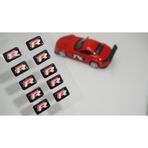 Volkswagen R Line Logo 3D Cam Açma Torpido Konsol Ayna Çıkartma S