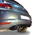 Volkswagen Scirocco 2009 - 2014 Arka Tampon Eki - Difüzör (Plastik)