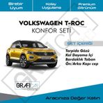 Volkswagen T-Roc Konfor Seti -Araç Içi Ses Kumaş Kaplama (449866997)