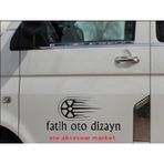 Volkswagen T5 Transporter 2003-2010 2 Parça Krom Cam Çıtası