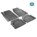Volkswagen Tiguan 3D 2016-2017-2018 Havuzlu Paspas