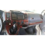 Volkswagen Transporter T5 2003-2009 Arası 30 Parça Maun Torpido Kaplama