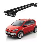 Volkswagen Up Cross (2013 Ve Sonrası) Uyumlu Siyah Ara Atkı Port Bagaj Tavan Barı