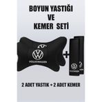 Volkswagen Uyumlu Papyon Yastık Boyun Yastığı+emniyet Kemer Kılıfı Takım yastık1200000965