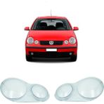Volkswagen Vw Polo 2002-2005 Uyumlu Sağ + Sol Far Camı Takım 2 Adet 6Q1941007AF 6Q1941008AF