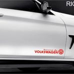 Volkswagen Yan Kapı Modifiye Sticker Oto Yapıştırma 2 Adet