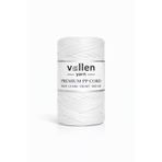 vollen yarn 1.5mm-150mt Polyester Makrome Ipi, Supla Ipi, Çanta Ipi, Bileklik Ipi, Makrame, Beyaz