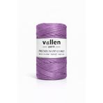 vollen yarn 1.5mm-150mt Polyester Makrome Ipi, Supla Ipi, Çanta Ipi, Bileklik Ipi, Makrame, Lila
