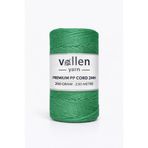 vollen yarn 200gr/230m Premium Polyester Makrome Ipi 2mm ,makrome Ip,makrame,supla,çanta Ipi,yeşil