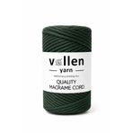 vollen yarn 250GR,Taranan Makrome Ipi, 3mm Tek Büküm,makrome Örgü Ipi, Taranabilir Pamuk Makrome