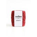 vollen yarn Premıum 100 Gr- 120 Mt Doğal Kağıt Ip, Hasır Kağıt Iplik,rafya,supla Ipi, Çanta Ipi ,kırmızı