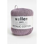 Vollen Yarn Premium Metalik Koton Simli El Örgü İpi ,simli İp, 50 G 100 M, – Abiye Çanta Ipi, Supla Ipi siyah
