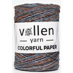 Vollen Yarn Premium Renkli Doğal Kagit Ip, Hasır Canta Ipi, Rafya Ipi, Supla, Şapka ve Orgu Ipi