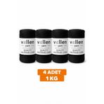 vollen yarn Taranan Makrome İpi 3mm Pamuk Makrame İpi 4’lü 1 KG Set Tarama Uyumlu Kalın Makrome Halat İp