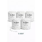 vollen yarn VollenYarn 5ADET Kadife Ponpon İpi 100 Gr 140 Mt | El Örgü Ponpon İp | Battaniye Atkı Bebek Örgü İpi
